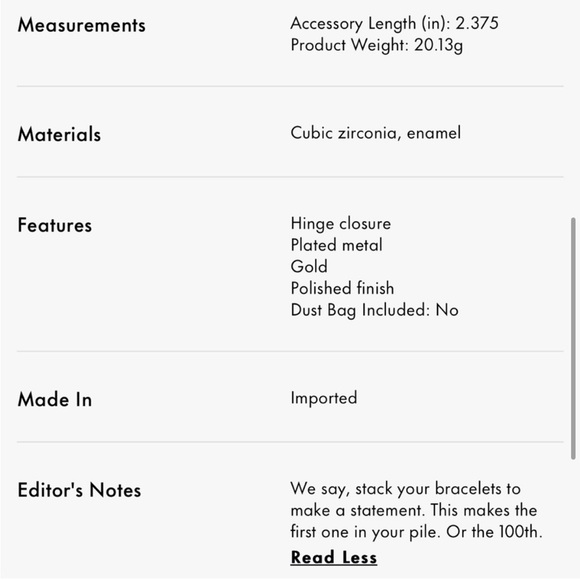 Kate Spade Harvest Time Vegetable Hinge Cuff,‎ Multi NWT - Picture 4 of 4